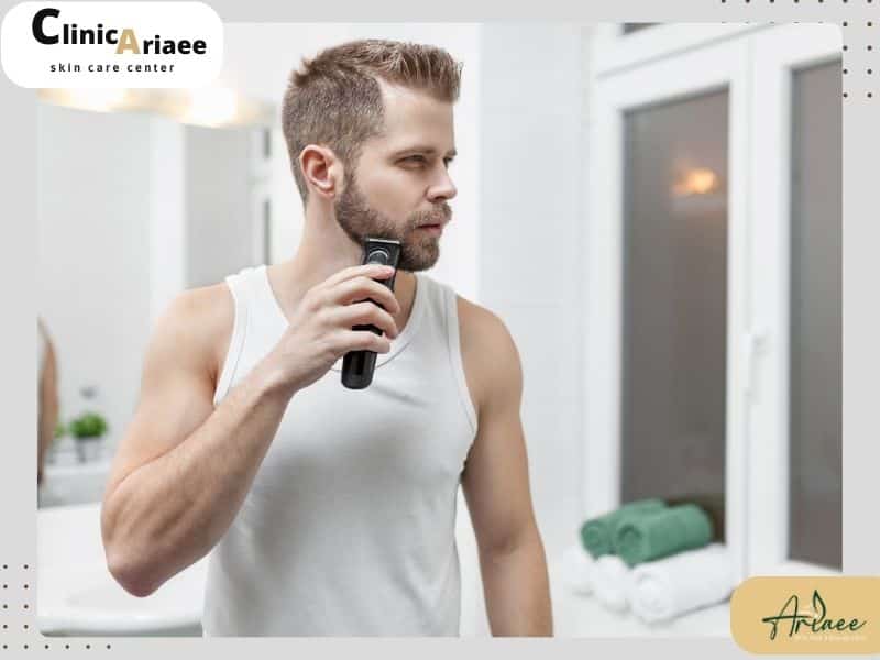 تفاوت اصلاح بعد از کاشت ریش و سبیل و کاشت مو