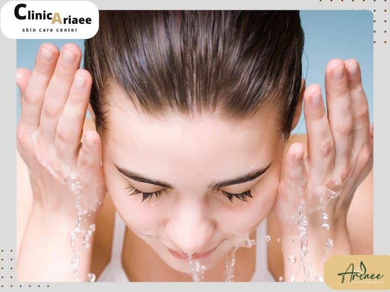 نحوه شستن صورت بعد از تزریق چربی
