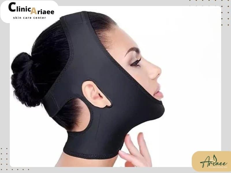 بعد از ساکشن غبغب چند روز باید گن بست؟
